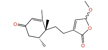 O-Methyl-2-oxomicrocionin 2-lactone